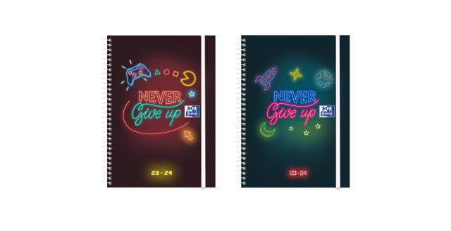 AGENDA ESCOLAR NEVER GIVE 4ª SV 2023-2024