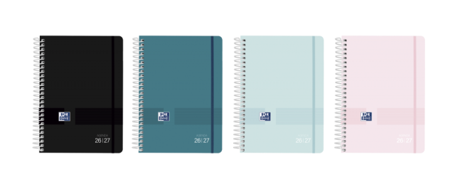 AGENDA ESCOLAR OXFLIVE&GO TP 12X18 SV 26-27