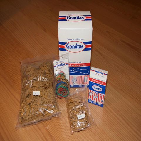 ANILLOS GOMA CAJA 100 GRS 12