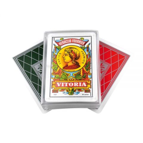 BARAJA CAJA PLASTICO 27 ESPAÑOLA 40C.