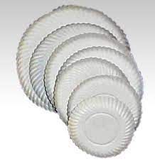 BANDEJA CARTON REDONDA 32,5 cm