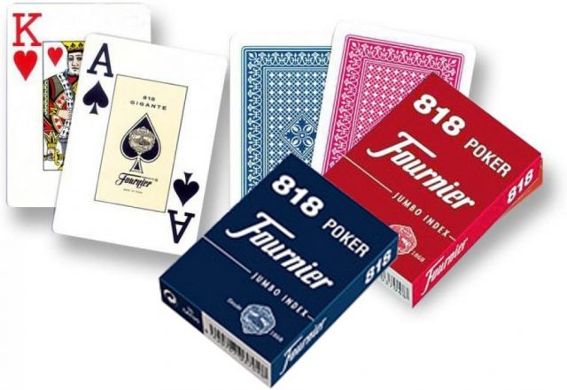 BARAJA POKER 818  55 CARTAS