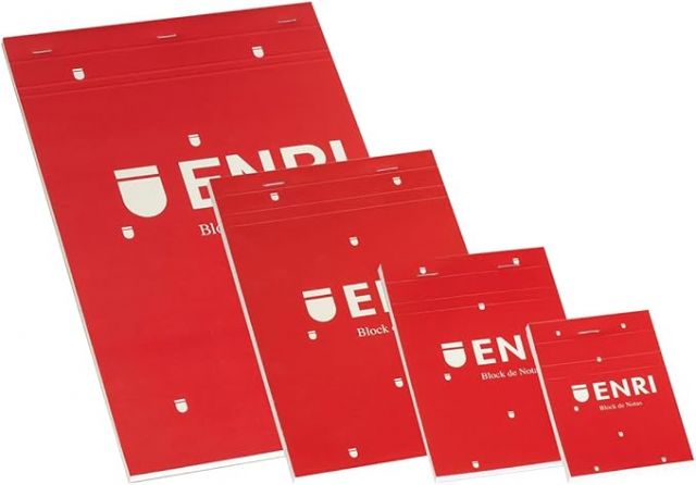 BLOC NOTAS A4 LISO 80H.ENRI