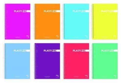 BLOC Fº 80h. T.PLASTICO CUAD. 3X3 PLASTIPAC