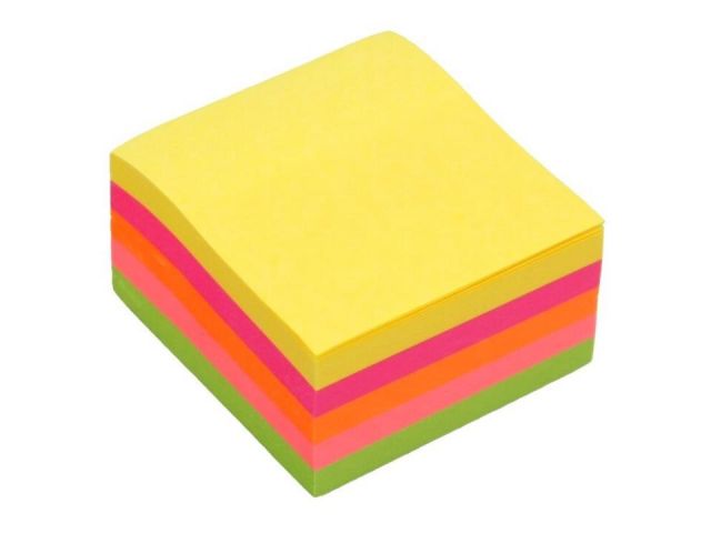 BLOC TACO ADHESIVO NEON 50X50 250H.