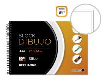 BLOC DIBUJO A4 135 GR. C/REC.