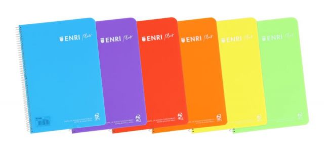 BLOC Fº 80h. T.PLASTICO PAUTA 2,5 ENRIPLUS