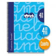 BLOC LAMELA 4º 80H. TE C/4 AZUL