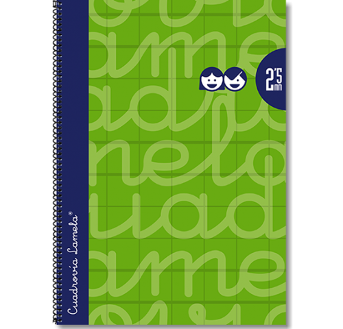 BLOC LAMELA Fº 80H. TE C/2,5 VERDE