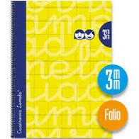 BLOC LAMELA Fº 80H. TE C/3 AMARILLO