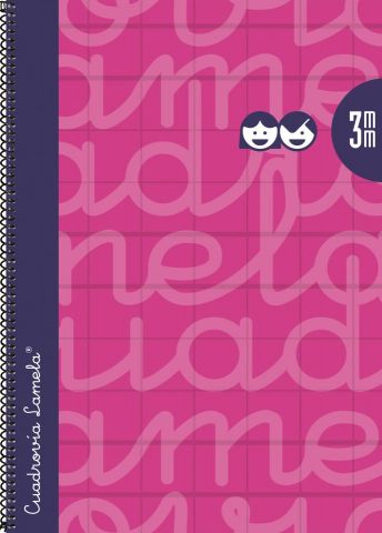 BLOC LAMELA Fº 80H. TE C/3 FUXIA