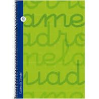 BLOC LAMELA Fº 80H. TE C/4 VERDE