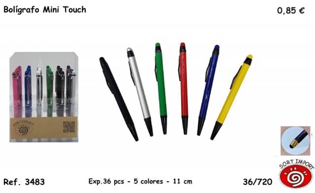 BOLIGRAFOS MINI TOUCH EXP, 36 SUR