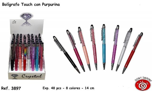 BOLIGRAFO PURPURINA TOUCH 