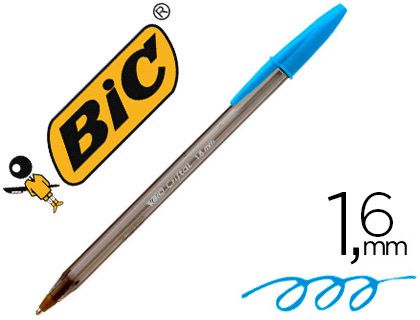 BOLIGRAFO BIC CRISTAL FUN AZUL CL. CJ.20U.