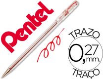 BOLIGRAFO PENTEL BK-77 ROJO