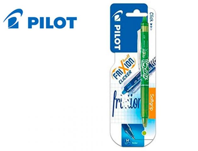 BOLIGRAFO FRIXION CLICKER VERDE CLARO