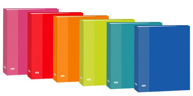 CARPETA Fº 4A. 25MM. COLORES SURT.