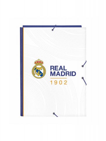 CARPETA FOLIO SOLAPAS REAL MADRID