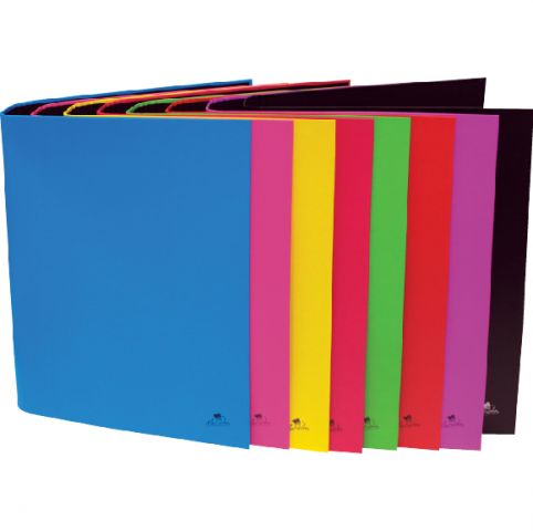 CARPETA Fº FORRADAS COLOR 4 ANI, 25 MM