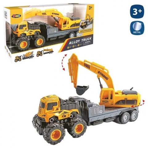 CAMION GRUA METAL 2 MODELOS 27 CM