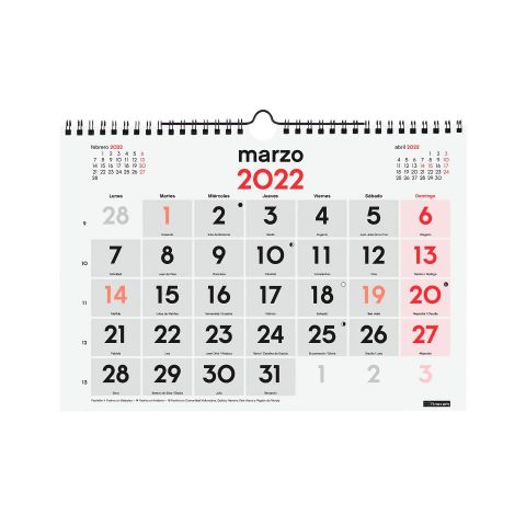 CALENDARIO PARED Nª GRANDES M 78000