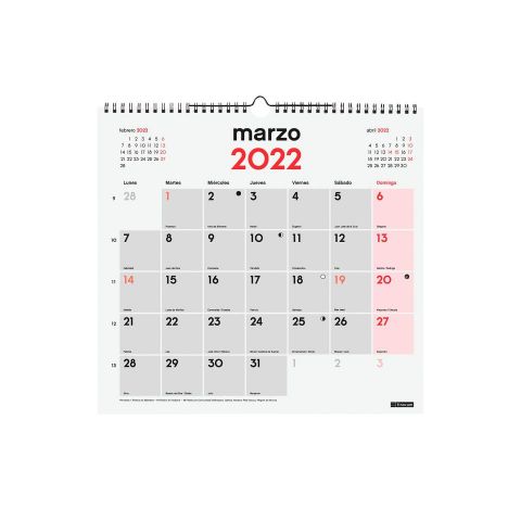 CALENDARIO PARED ESCRIBIR L 78007