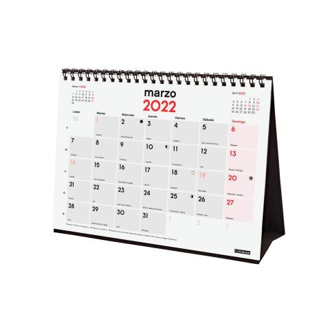 CALENDARIO SOBREMESA ESCRIBIR S