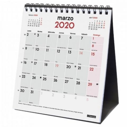 CALENDARIO SOBREMESA ESCRIBIR XS 78014