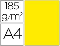 CARTULINA A4 COLOR  AMARILLO GUALDA
