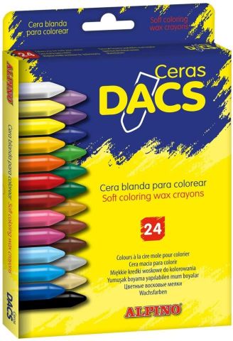 CERAS DACS 24 COLORES SURT.