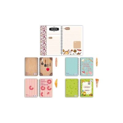 CUADERNO RECETAS C/ BOLI VERDURAS 60 H