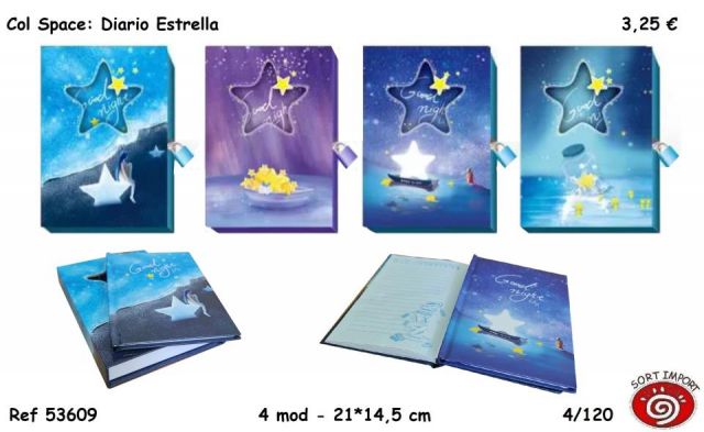 DIARIOS ESTRELLA CON CANDADO