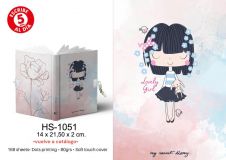 DIARIO A5 CANDADO FANTASIA 4 MODELOS