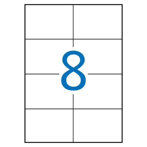 ETIQUETA MULTI3 105X74, CAJA 100 H.