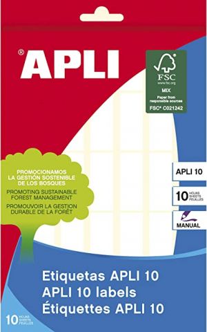 ETIQUETA APLI 5X35, SOBRE