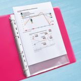 FUNDAS MULTITALADRO A4 BOLSA DE 10 UNIDADES ELBA