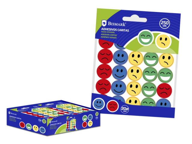 GOMET ADHESIVOS CARITAS 20 MM