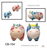 HUCHA GRANDE VACAS ROSA Y AZUL