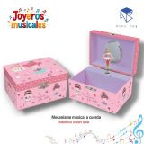 JJOYERO MUSICAL PEQUEÑO DECORADO