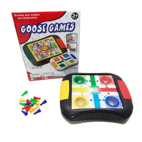 JUEGO PARCHIS Y OCA AUTOMÁTICO 23X23CM