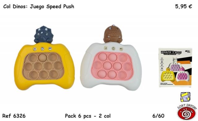 JUEGO SPEED PUSH DINOSAURIO