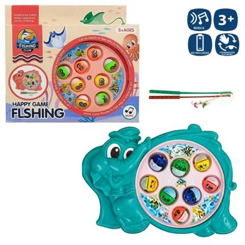 JUEGO PESCA CON MUSICA ELECTRICO