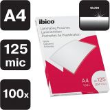LAMINA PLASTIFICAR A-4 125 MICRAS CAJA 100U.