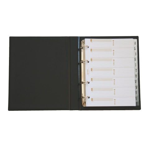 LISTIN TFNO. 4º BASIC NEGRO 4 ANILLAS