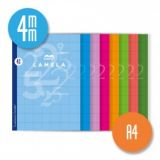 LIBRETA GRAPA LAMELA A4 50H. C/3   