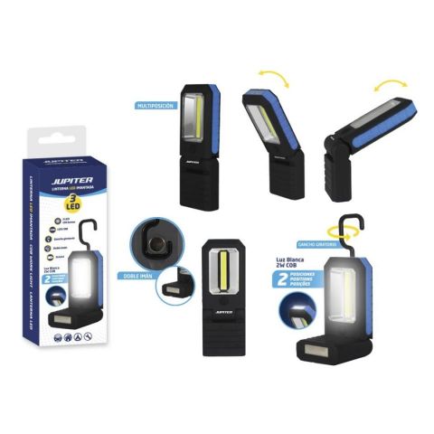 LINTERNA LED IMANTADA JUPITER