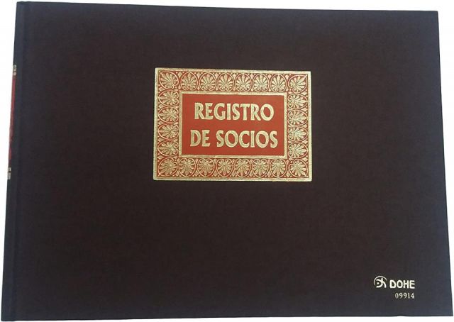 LIBRO REGISTRO DE SOCIOS FOLIO