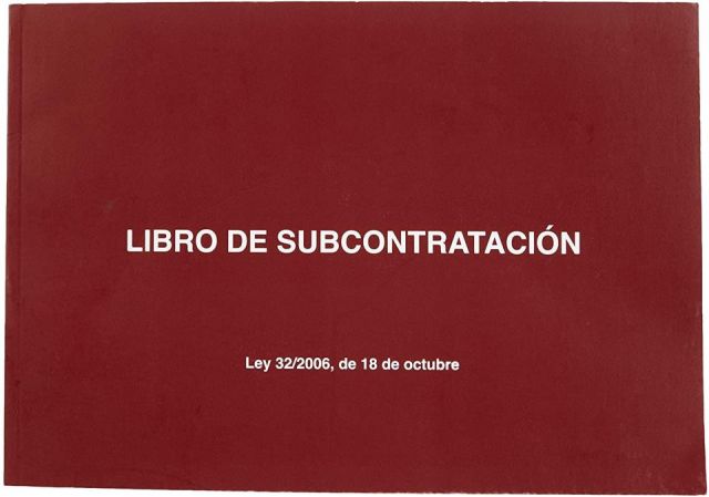 LIBRO SUBCONTRATACION M.RIUS