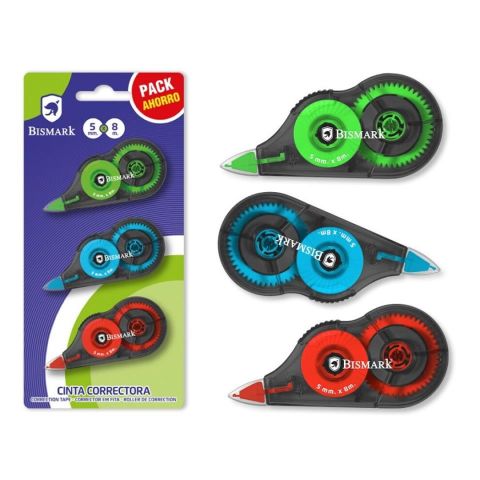 MAQUINA CORRECTORA PACK AHORRO 8MTS